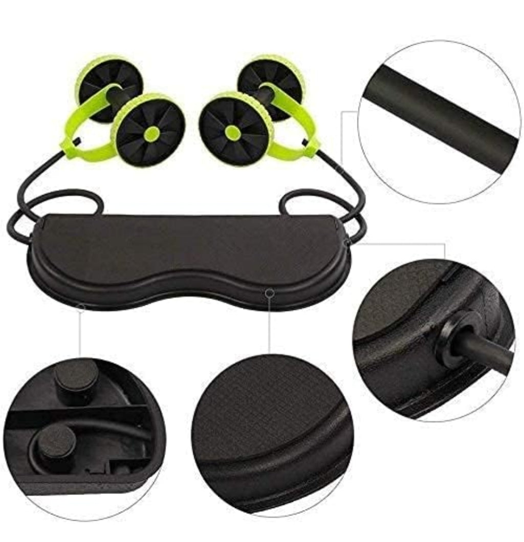 Wheel Roller for Core Workouts, Abdominal Roller Wheel with Knee Pad
