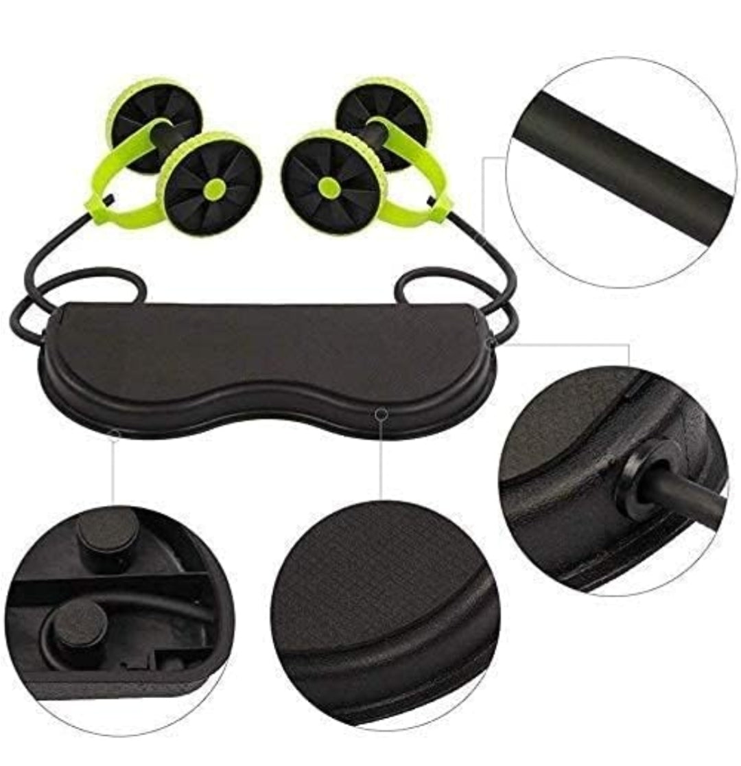 Wheel Roller for Core Workouts, Abdominal Roller Wheel with Knee Pad