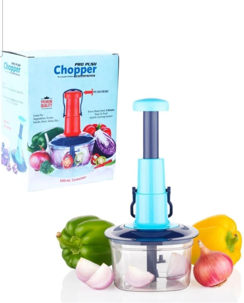 Manual Fruit and Vegetable Chopper