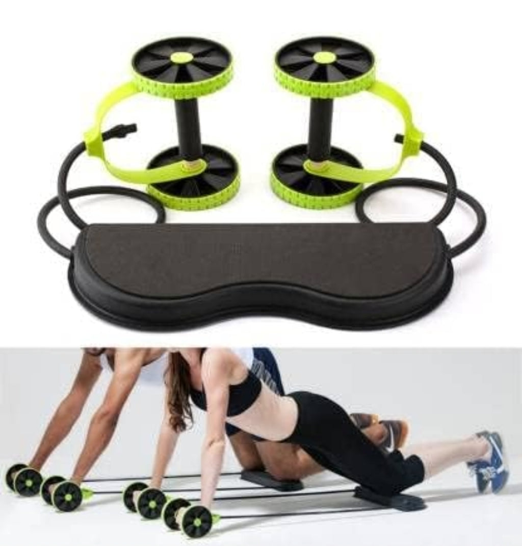 Wheel Roller for Core Workouts, Abdominal Roller Wheel with Knee Pad
